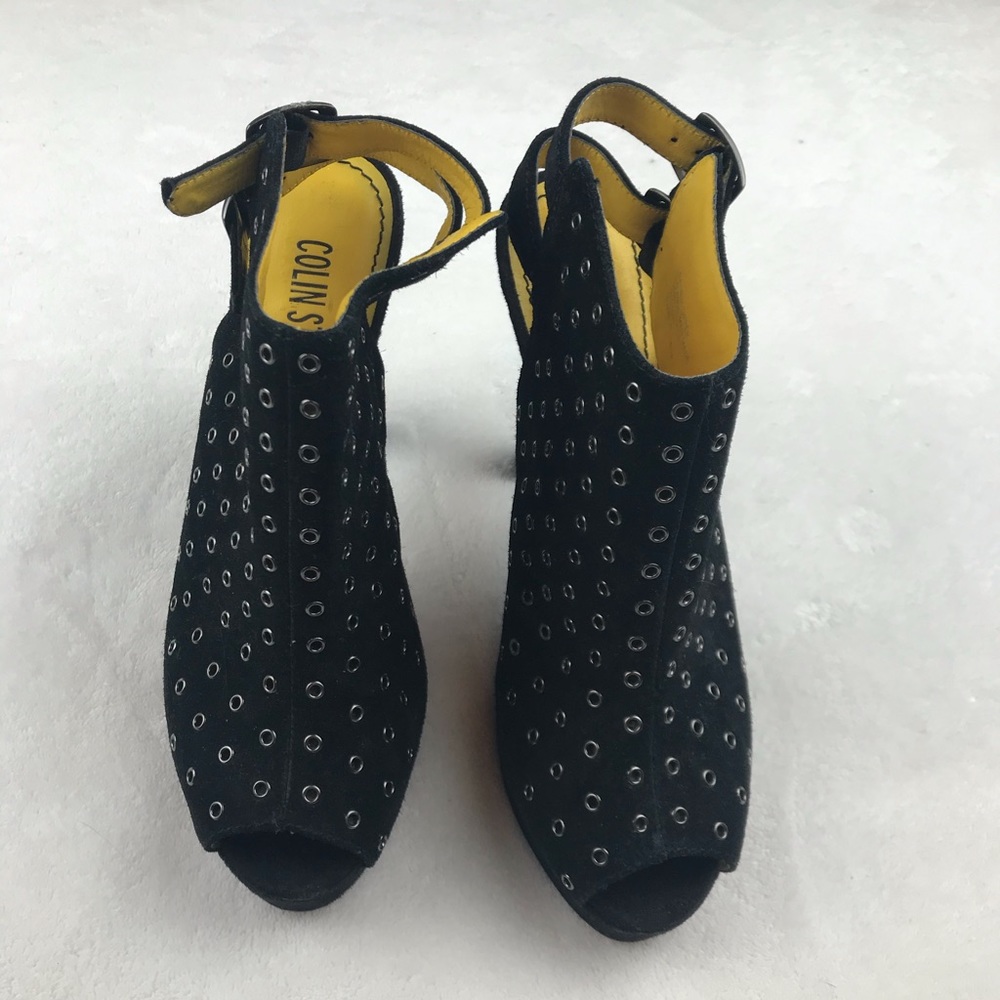 Colin Stuart Platform Open Toe Adjustable Straps - image 3